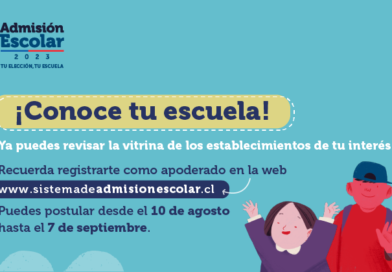 Admisión Escolar 2023: Ya se encuentra disponible la plataforma para que apoderados puedan registrarse Admisión Escolar 2023: Ya se encuentra disponible la plataforma para que apoderados puedan registrarse